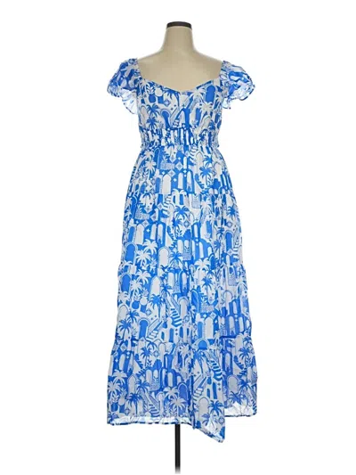 Pre-owned Baltic Born Casual Dress In Blue