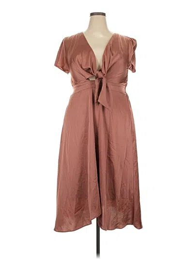 Pre-owned Baltic Born Casual Dress In Brown