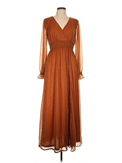 Pre-owned Baltic Born Casual Dress In Brown
