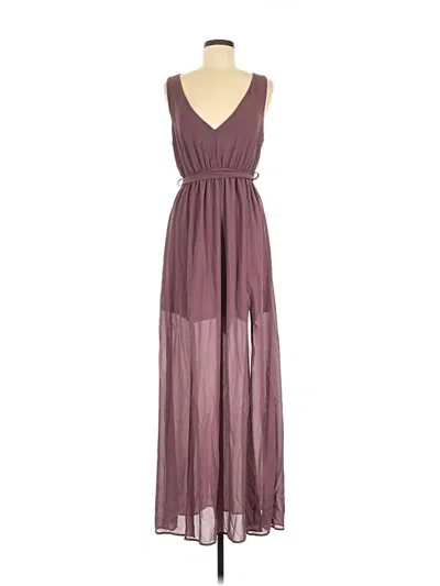 Pre-owned Baltic Born Casual Dress In Burgundy