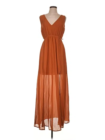 Baltic Born Casual Dress In Orange