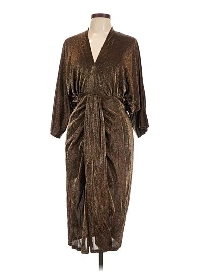 Pre-owned Baltic Born Cocktail Dress In Brown