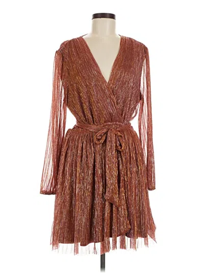 Pre-owned Baltic Born Cocktail Dress In Brown