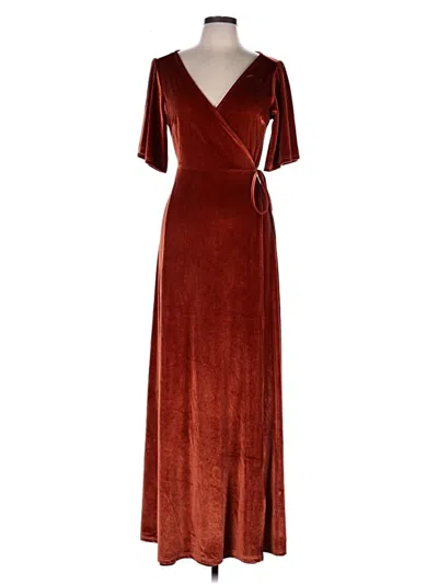 Pre-owned Baltic Born Cocktail Dress In Burgundy