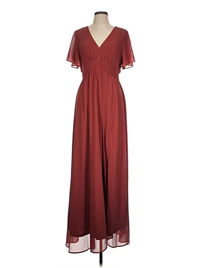 Pre-owned Baltic Born Cocktail Dress In Burgundy