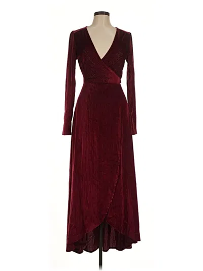 Pre-owned Baltic Born Cocktail Dress In Burgundy