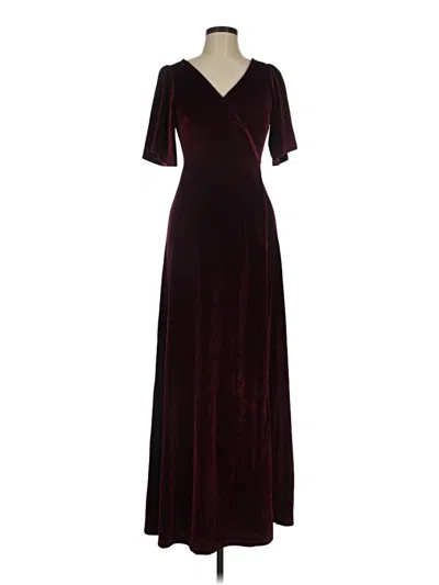 Pre-owned Baltic Born Cocktail Dress In Burgundy