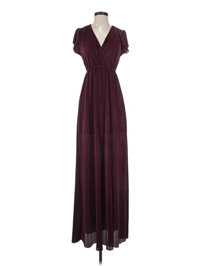 Pre-owned Baltic Born Cocktail Dress In Burgundy