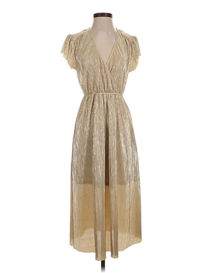 Pre-owned Baltic Born Cocktail Dress In Gold