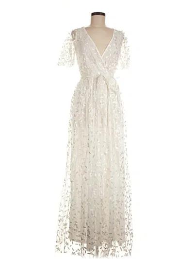 Pre-owned Baltic Born Cocktail Dress In Ivory