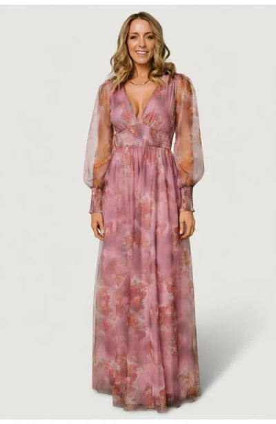 Baltic Born Layla Tulle Maxi Dress In Pink
