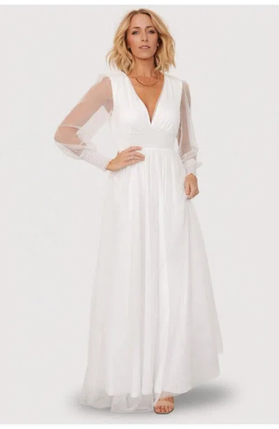 Baltic Born Layla Tulle Maxi Dress In White