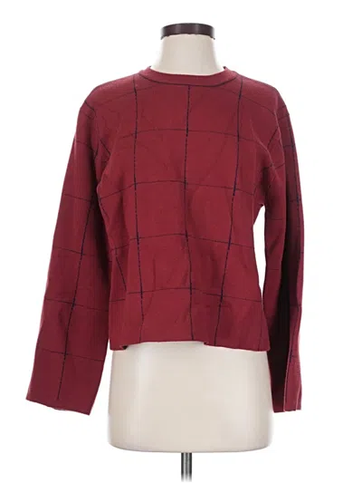 Pre-owned Baltic Born Long Sleeve T-shirt In Burgundy