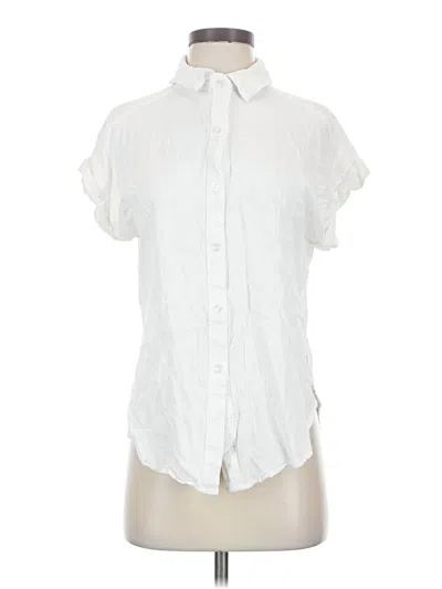 Pre-owned Baltic Born Short Sleeve Blouse In White