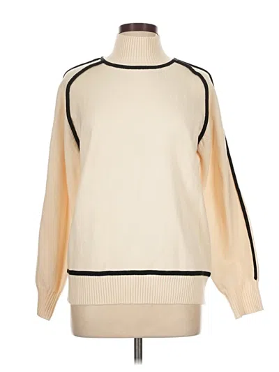 Pre-owned Baltic Born Turtleneck Sweater In White