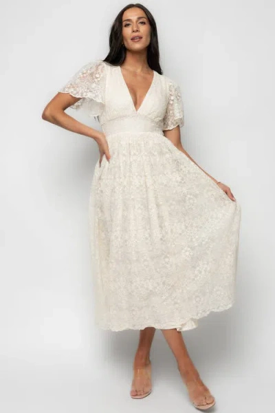 Baltic Børn Aphrodite Lace Dress In White