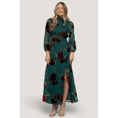 Baltic Børn Caspian Maxi Dress In Green
