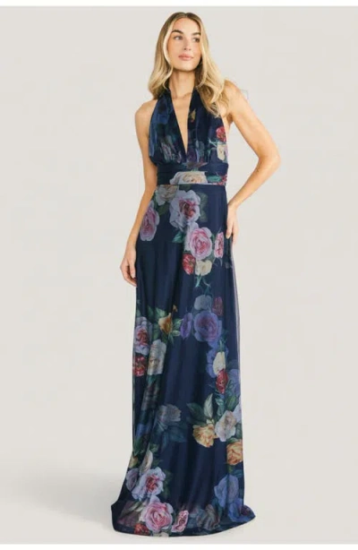 Baltic Børn Dresden Halter Maxi Dress In Black
