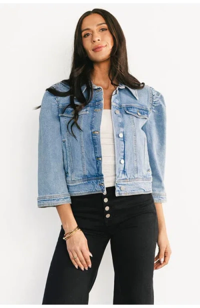 Baltic Børn Inés Denim Jacket In Blue