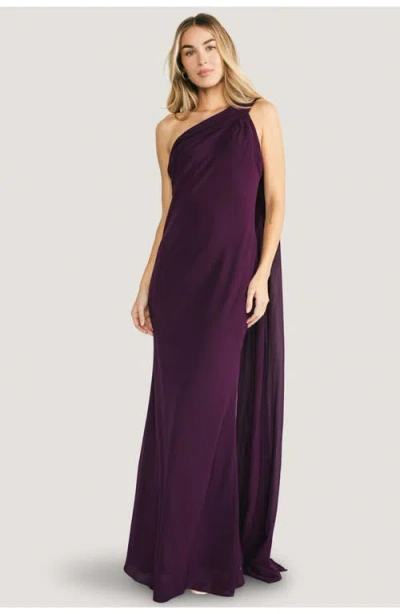 Baltic Børn Julianne One Shoulder Maxi Dress In Multi