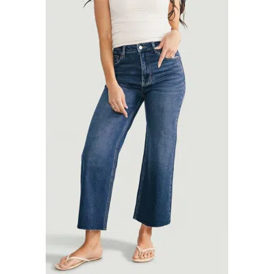 Baltic Børn Kirby High Rise Wide Leg Jeans In Blue