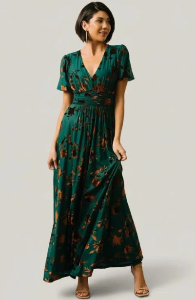 Baltic Børn Leslie Velvet Maxi Dress