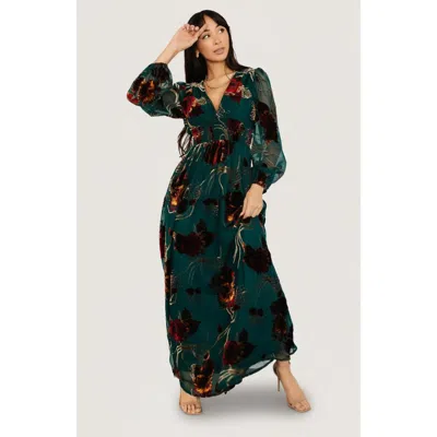 Baltic Børn Mikla Maxi Dress In Green