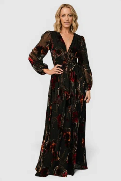 Baltic Børn Mikla Maxi Dress In Multi