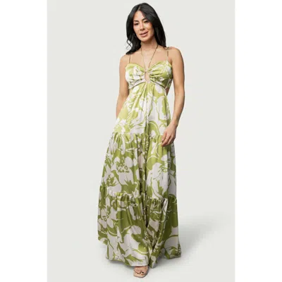 Baltic Børn Querida Maxi Dress In Green