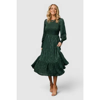 Baltic Børn Stockholm Smocked Dress In Green