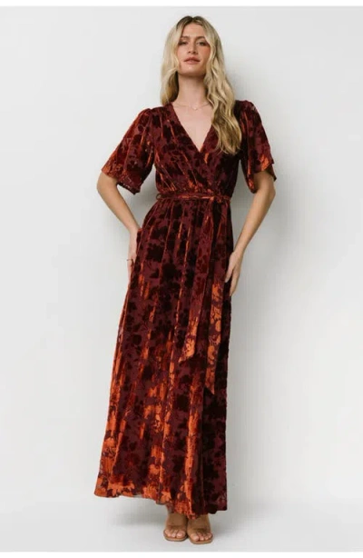 Baltic Børn Uma Velvet Maxi Dress