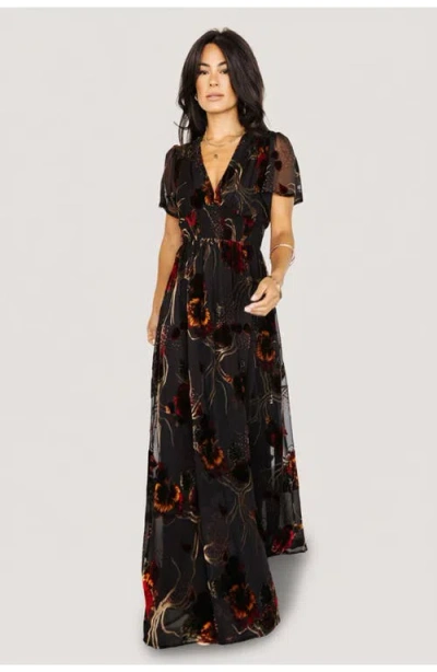 Baltic Børn Valen Maxi Dress In Multi