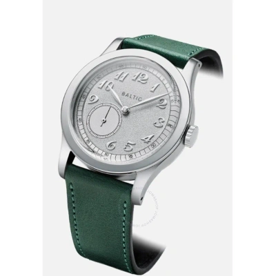 Baltic Mr01 Automatic Silver Dial Men's Watch Mr01 Silver In Green / Silver