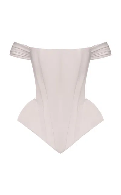 Balykina Eva Corset With Removable Sleeves In Pink