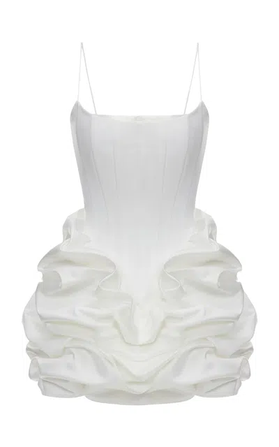 Balykina Lucky Corset Mini Dress In White