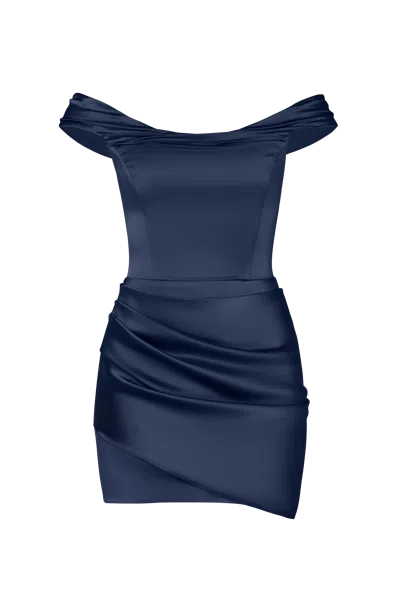 Balykina Michelle Dress Navy In Blue
