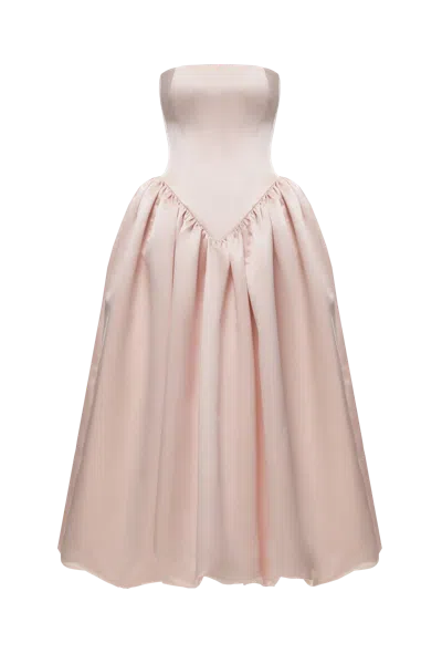 Balykina Rosali Transformer Dress In Peach In Neutral