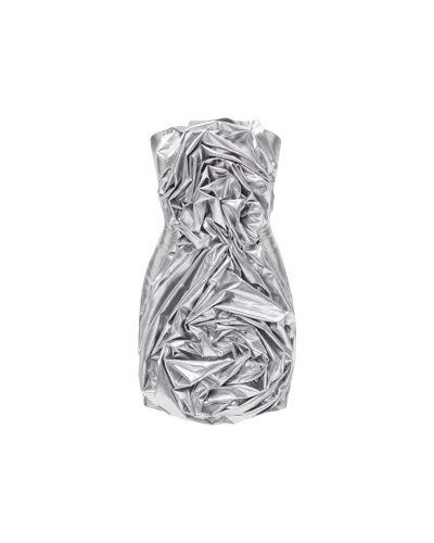 Balykina Rosie Dress Silver Laque In White