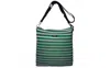 Bam Bags Xander Crossbody Bag In Emerald/silver In Multi