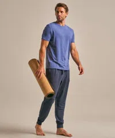 Bam Balance Boo Yoga Pant Navy Marl In Black