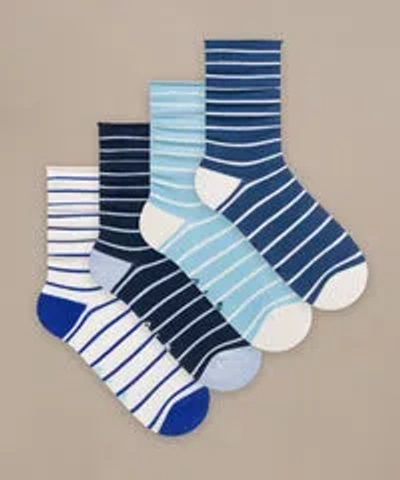 Bam Everyday Roll Top Socks In ["blue"]