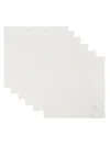 Bambah Alfresco Napkins (set Of Six) In White