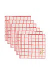 Bambah Amore Napkins (set Of Six)