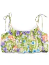 Bambah Antalia Bubble Top In Purple