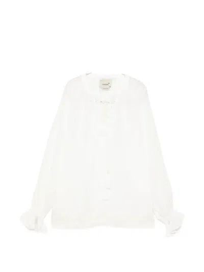 Bambah Audrey Blouse In White