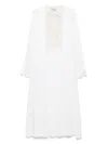 Bambah Blanca Crochet-trim Maxi Dress