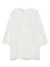 Bambah Blanca Eyelet Short Tunic Dress