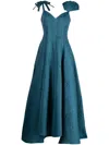 Bambah Bluebell Princess Gown In Blue