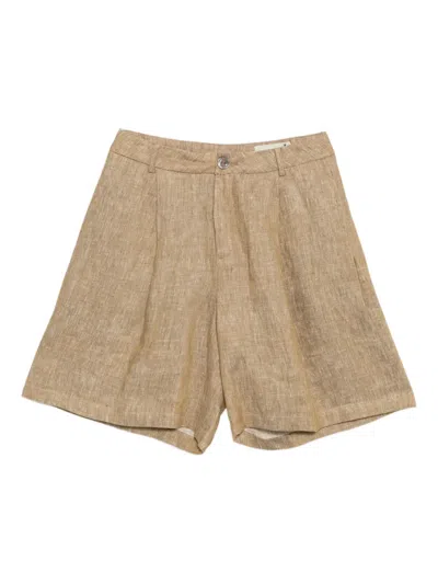 Bambah 리넨 쇼츠 In Brown