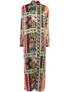 Bambah Button Down Dress In Black